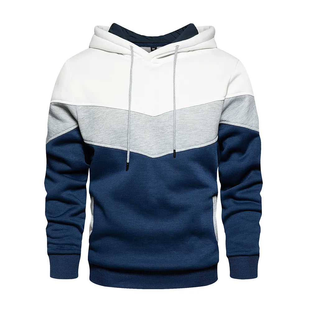 Jack Hansen™ | Schuyler - Stijlvolle Patchwork Hoodie