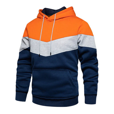 Jack Hansen™ | Schuyler - Stijlvolle Patchwork Hoodie