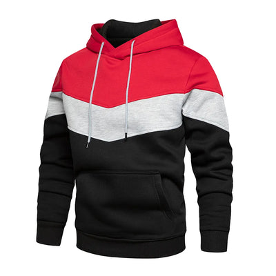 Jack Hansen™ | Schuyler - Stijlvolle Patchwork Hoodie