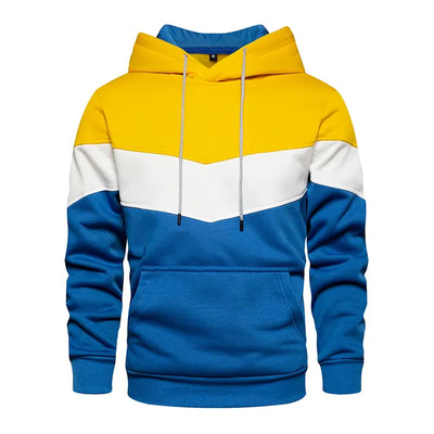 Jack Hansen™ | Schuyler - Stijlvolle Patchwork Hoodie