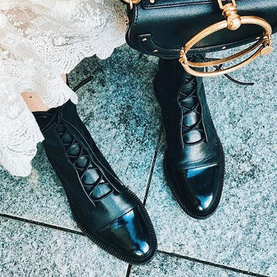 Quinn | Lace-Up Boots