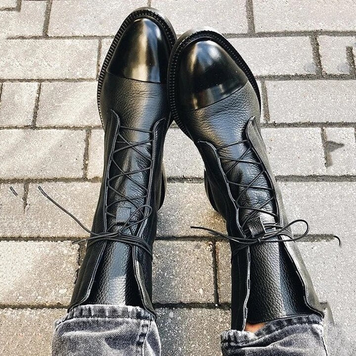 Quinn | Lace-Up Boots