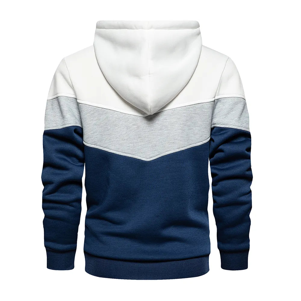 Jack Hansen™ | Schuyler - Stijlvolle Patchwork Hoodie