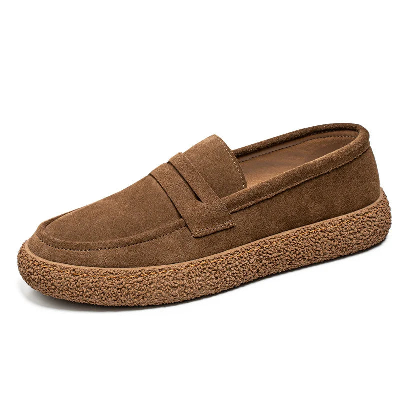 VINTA - Vintage suède loafer