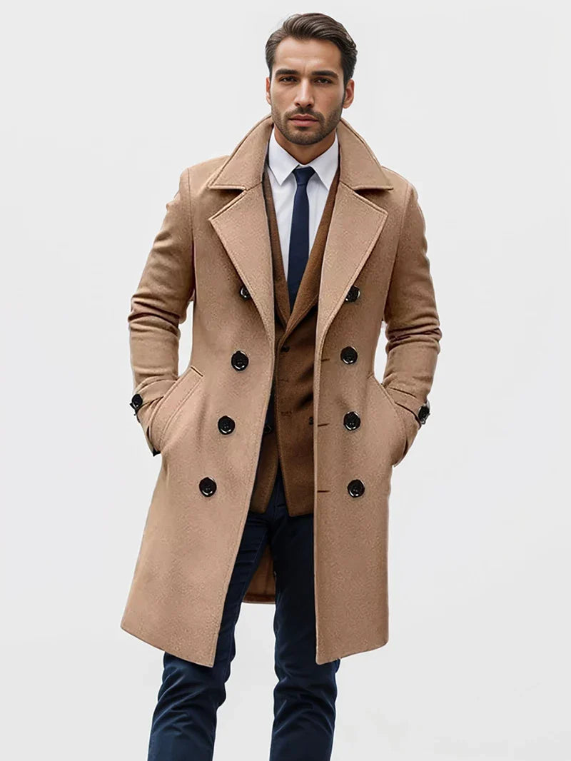 Jude™ | Chique Heren Trenchcoat