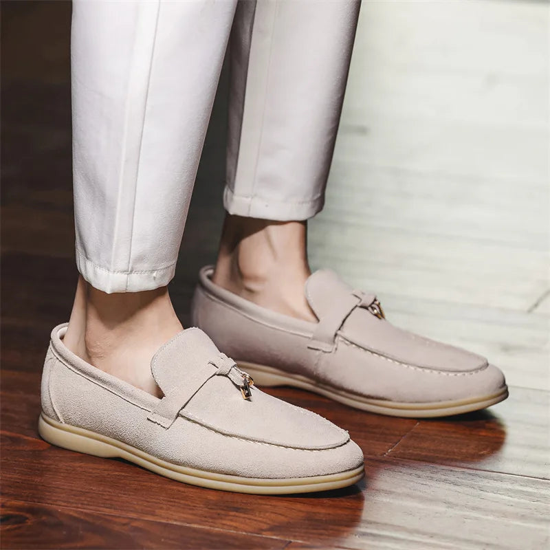 ENRICO - Suède loafer