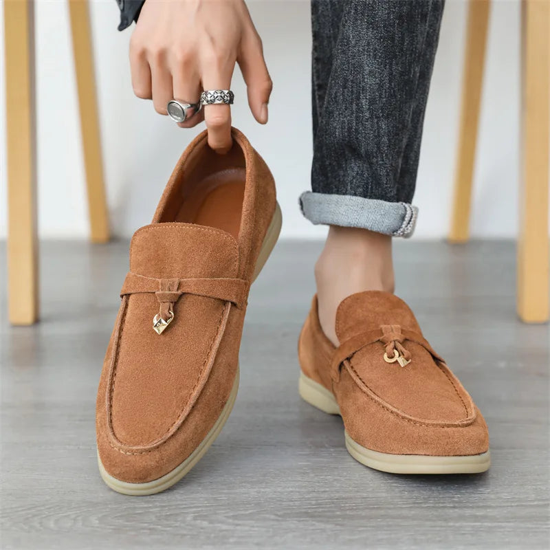 ENRICO - Suède loafer