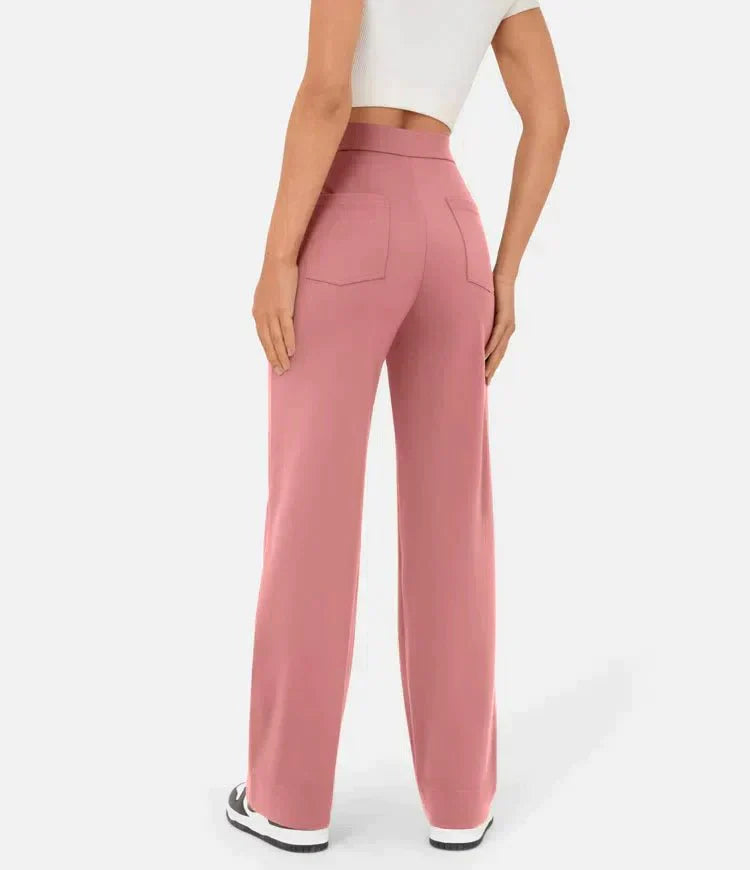 Floor | High-waisted elastische casual broek